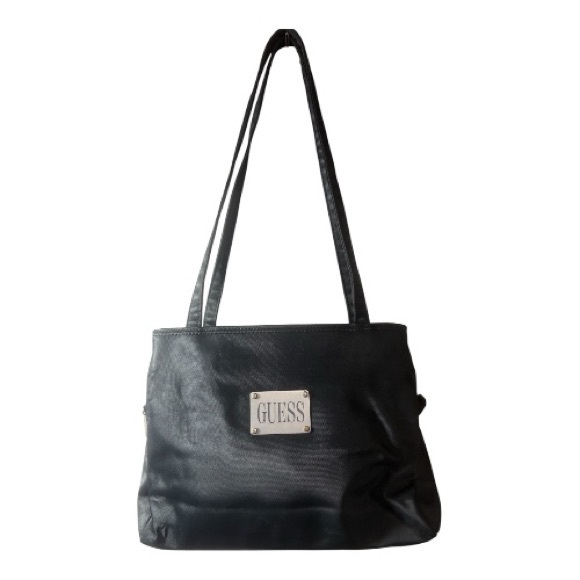 Guess Handbags - GUESS Vintage 90s Black Shoulder Bag